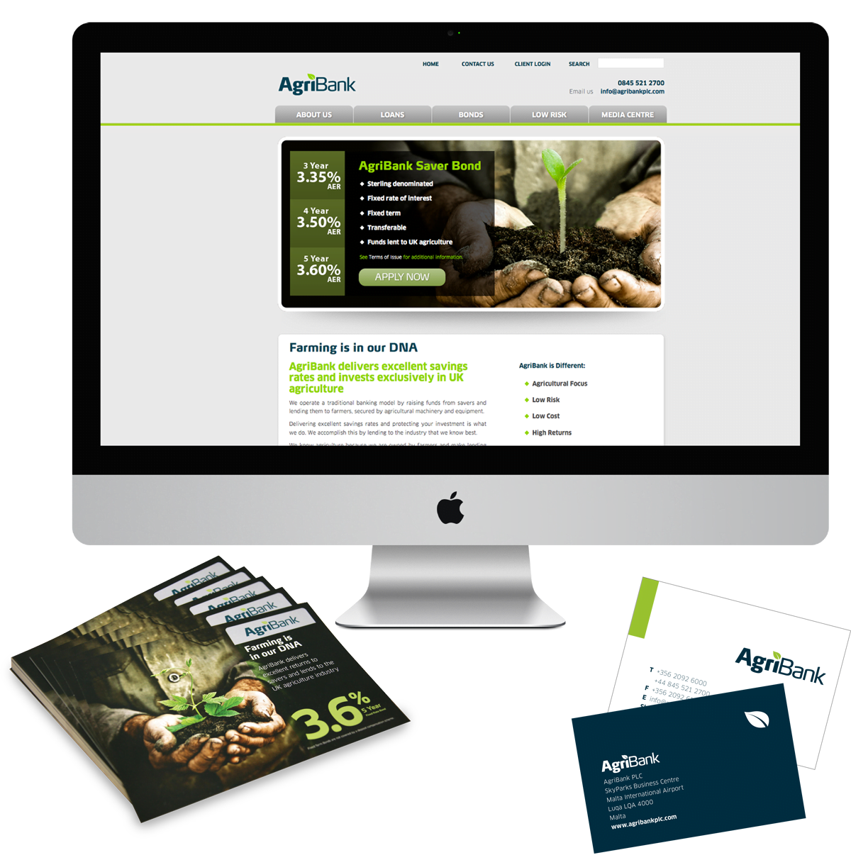 Adams Group -AgriBank - Branding, Website and Digital Marketing