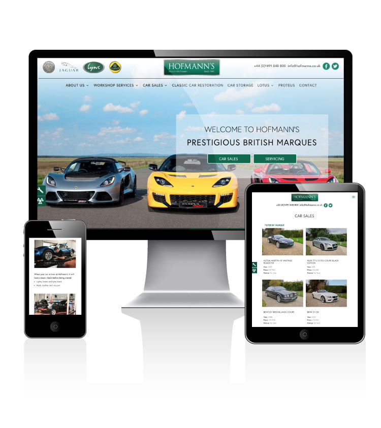Adams Group -Hofmann's Sports and Classic Car Dealer Website