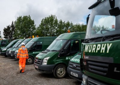 murphy trucks in yard