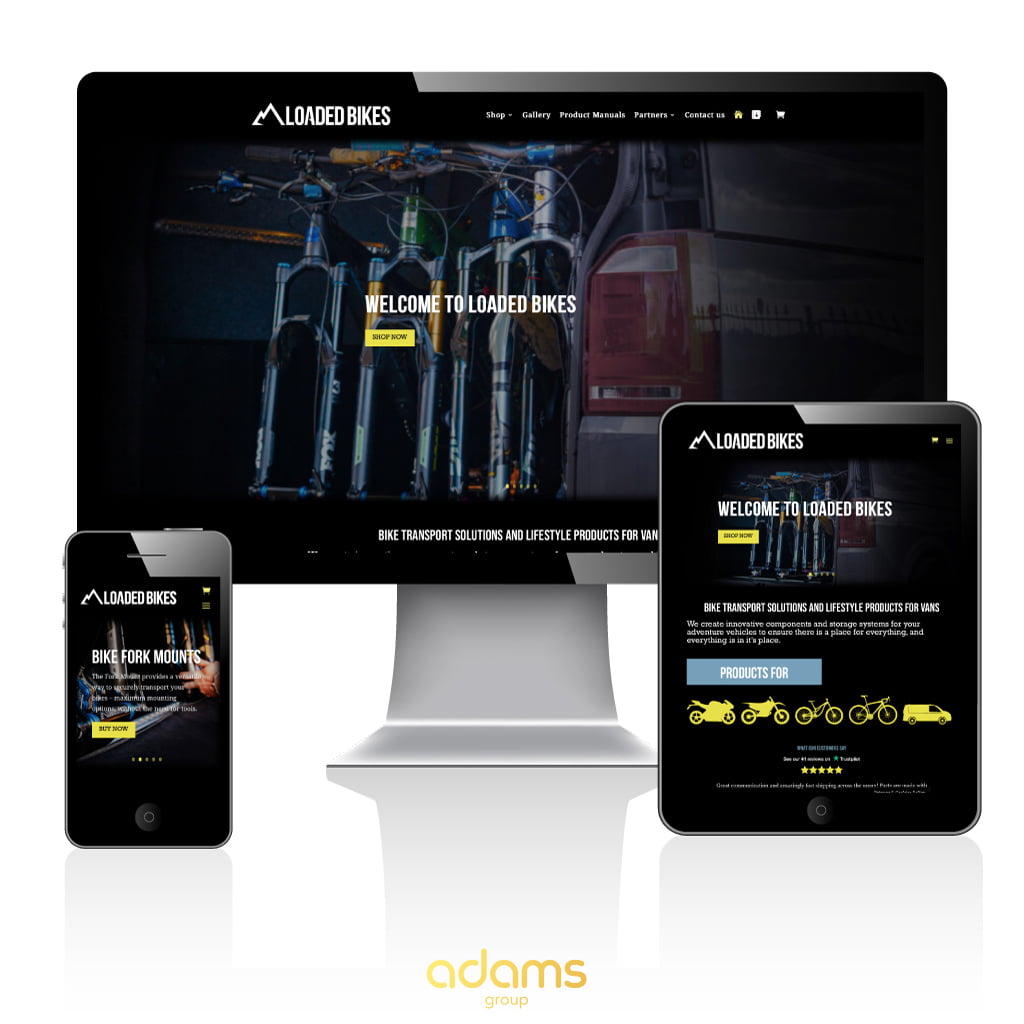 Loaded Bikes Web Case Study Image