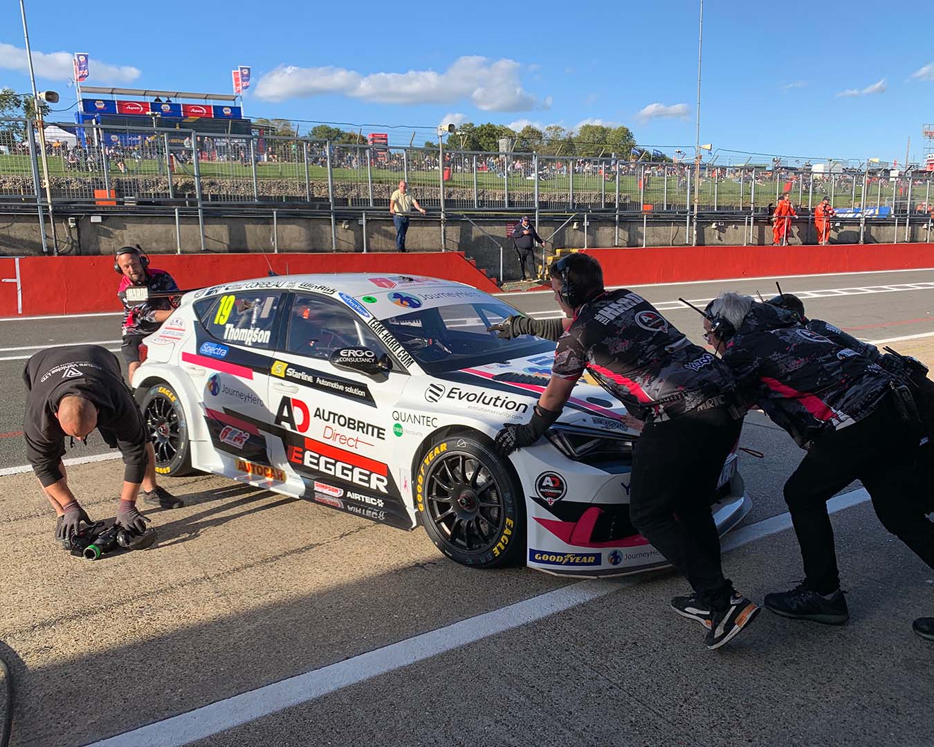 adams team hard btcc 02 adams team hard btcc 02